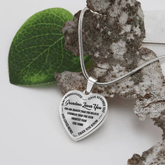 Grandma Loves You - Heart Necklace by ShineOn Fulfillment