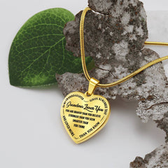 Grandma Loves You - Heart Necklace by ShineOn Fulfillment