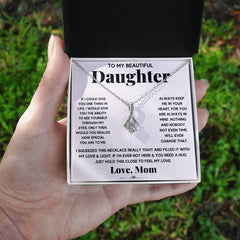 My Daughter My Everything - Alluring Beauty Necklace by ShineOn Fulfillment