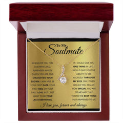 To My Soulmate - Alluring Beauty Necklace by ShineOn Fulfillment