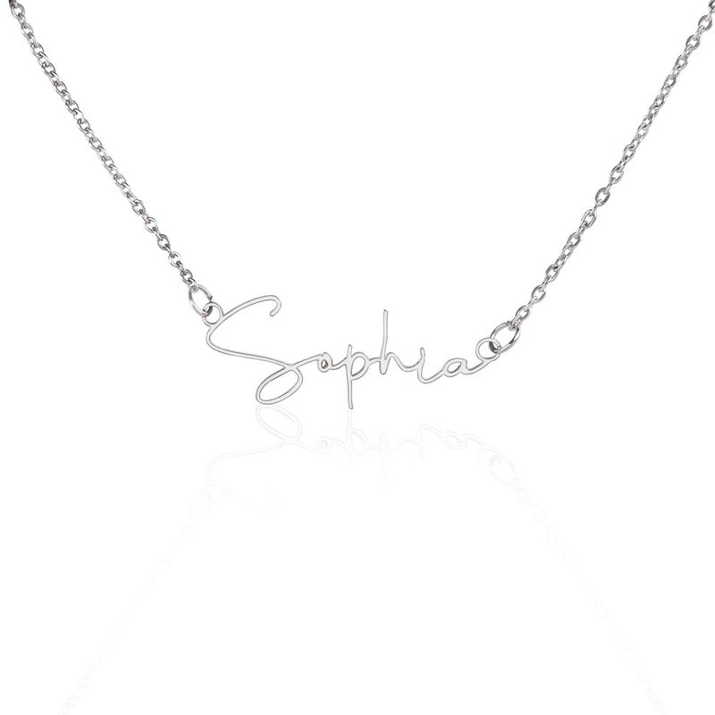Signature Style Name Necklace by ShineOn Fulfillment
