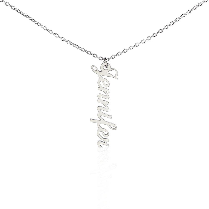 Classic Vertical Name Necklace by ShineOn Fulfillment
