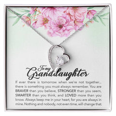 Brave Granddaughter - Forever Love Necklace by ShineOn Fulfillment