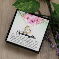 Brave Granddaughter - Forever Love Necklace by ShineOn Fulfillment