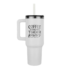 Coffee Gives Me Powers - Teachers Mug by ShineOn Fulfillment