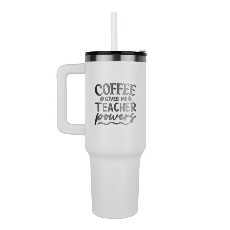 Coffee Gives Me Powers - Teachers Mug by ShineOn Fulfillment