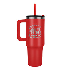 Coffee Gives Me Powers - Teachers Mug by ShineOn Fulfillment