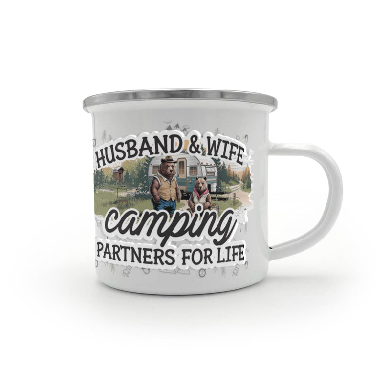 Camping Partners For Life - Camping Mug by ShineOn Fulfillment