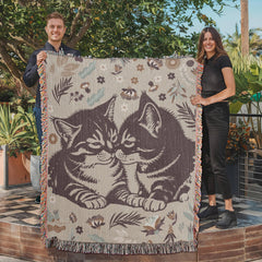 Cat Lovers - Heirloom Blanket by ShineOn Fulfillment