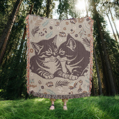 Cat Lovers - Heirloom Blanket by ShineOn Fulfillment