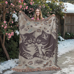Cat Lovers - Heirloom Blanket by ShineOn Fulfillment